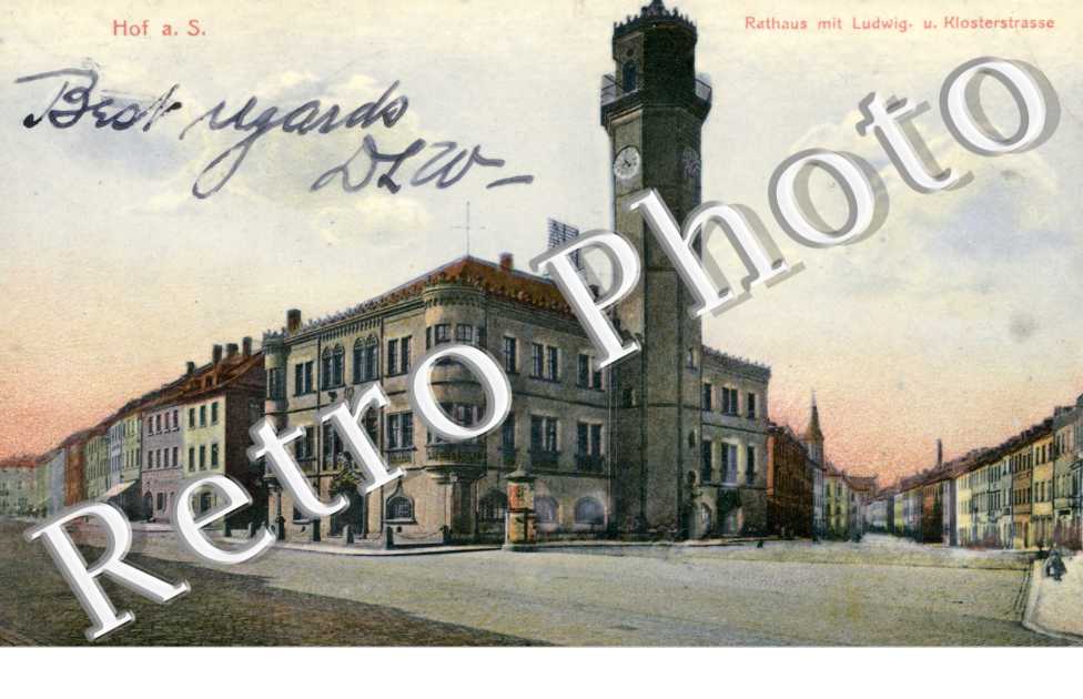 Rathaus mit Ludwig und Klosterstrasse