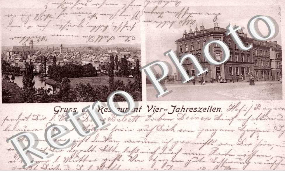 Gruss vom Restaurant Vier-Jahreszeiten