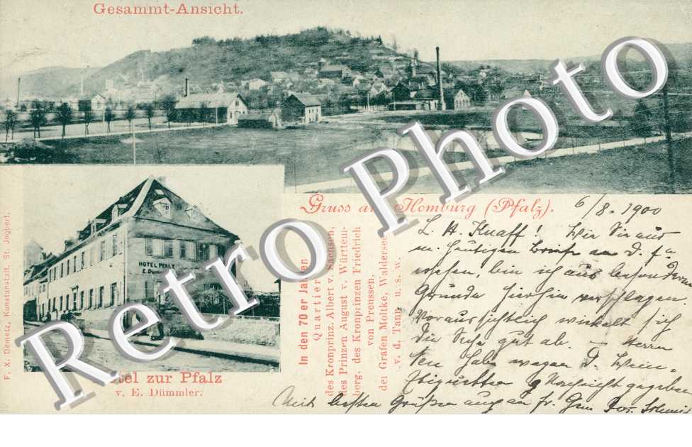 Hotel zur Pfalz v. E. Dummler