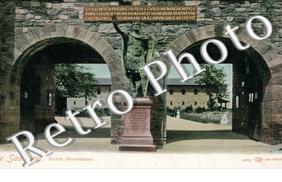 Die Saalburg, Porta Decumana
