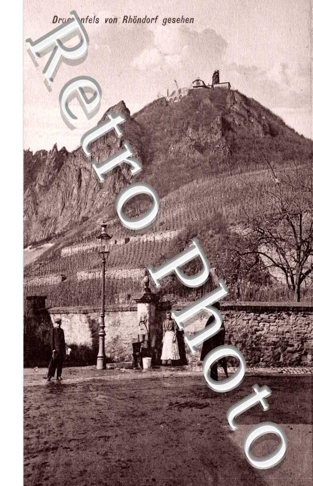 Druchenfels von Rhondorf gesehen