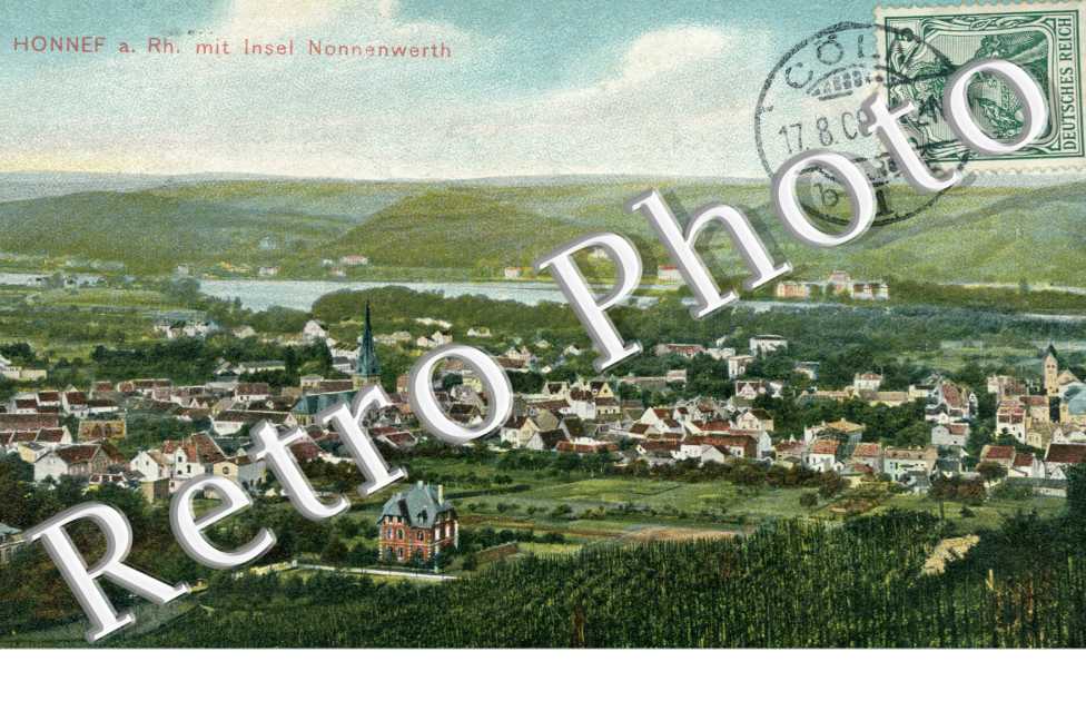 a. Rh. mit Insel Nonnenwerth