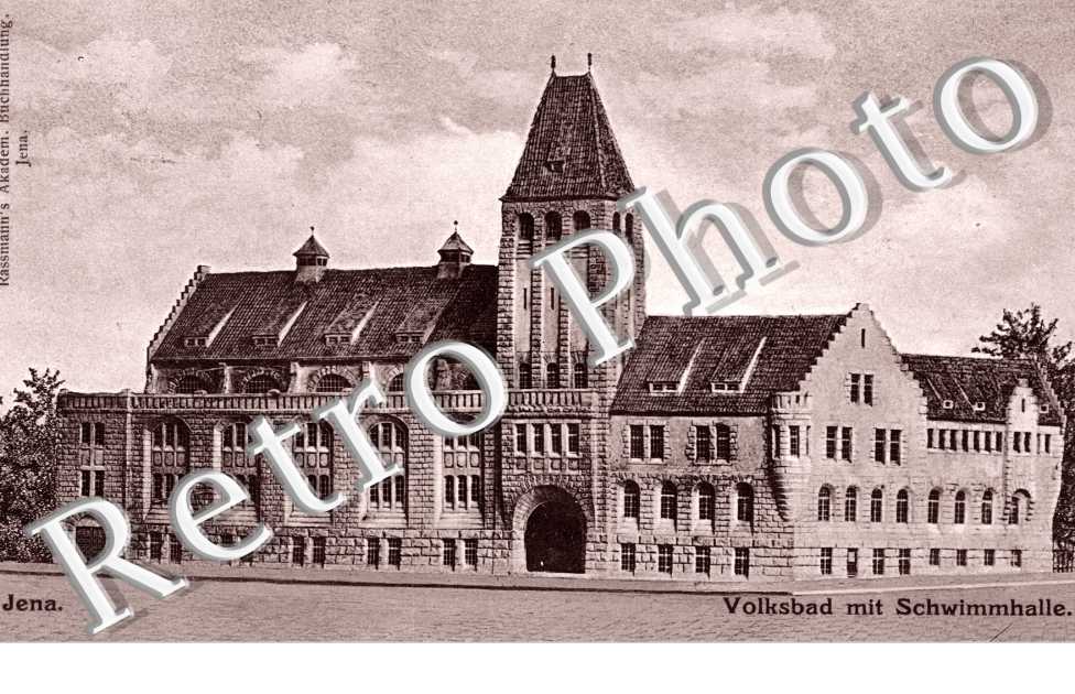Volksbad mit Schwimmhalle