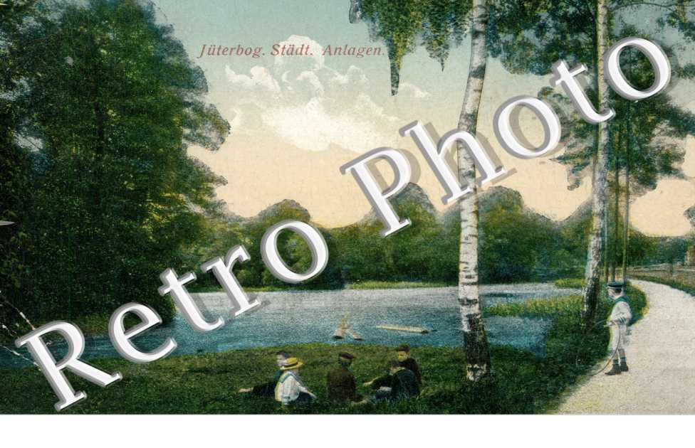 Juterbog Stadt. Anlagen