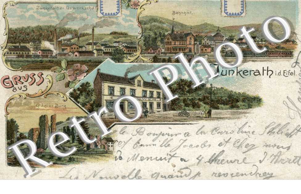 Bahnhof, Gladler Burg
