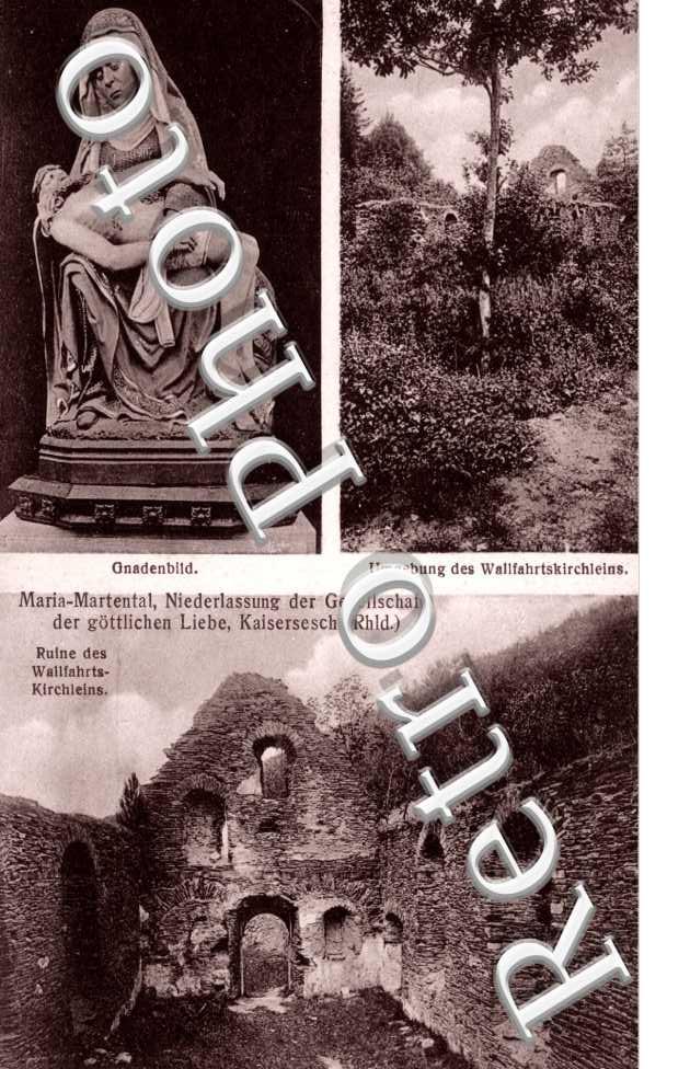 Gnadenbild, Umgebung des Walifahrtskirchleins, Maria-Martental