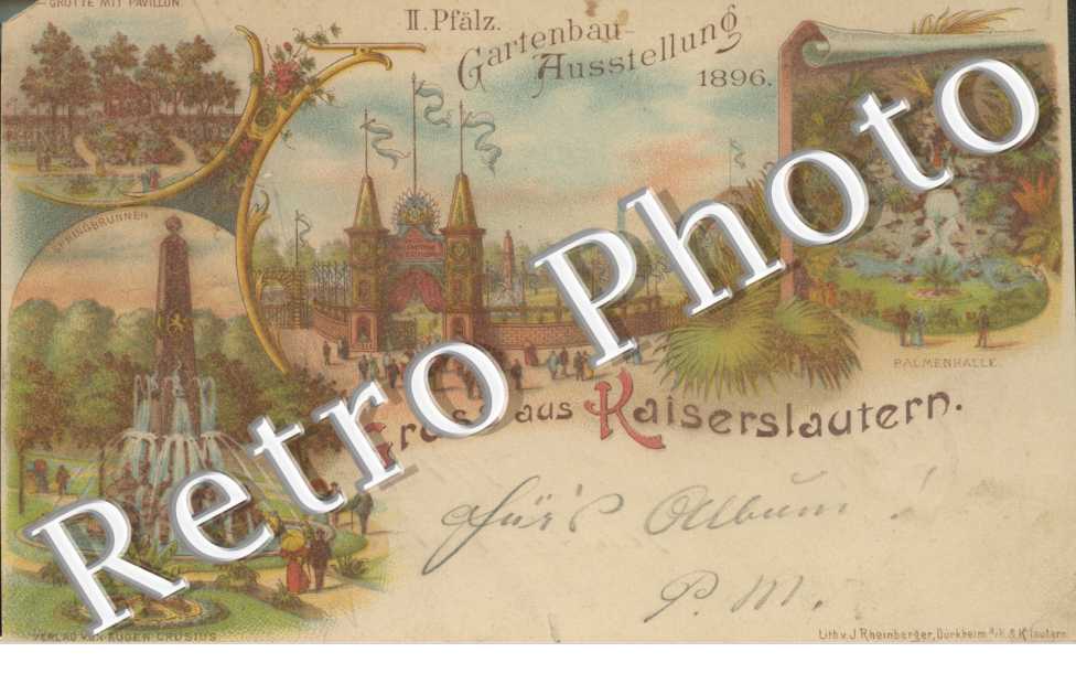 Gartenbau Ausstellung  1896