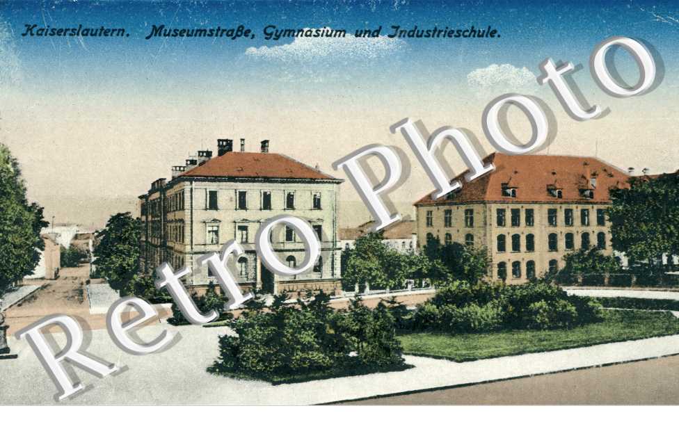Museumstrasse, Gymnasium und Industrieschule