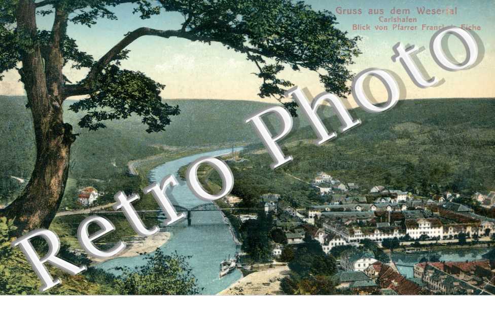 Blick von Pfarrer Fracke's Eiche