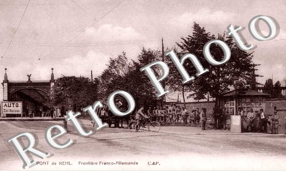 Pont de Kehl, Frontiere Franco-Allemande