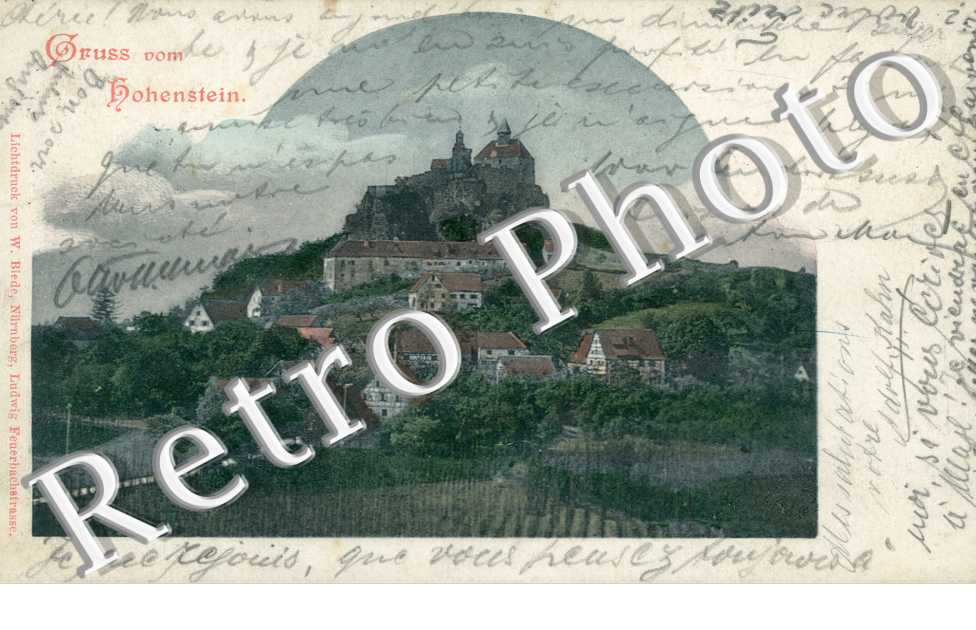 Vue Exterieure de la Colline et de la Commune