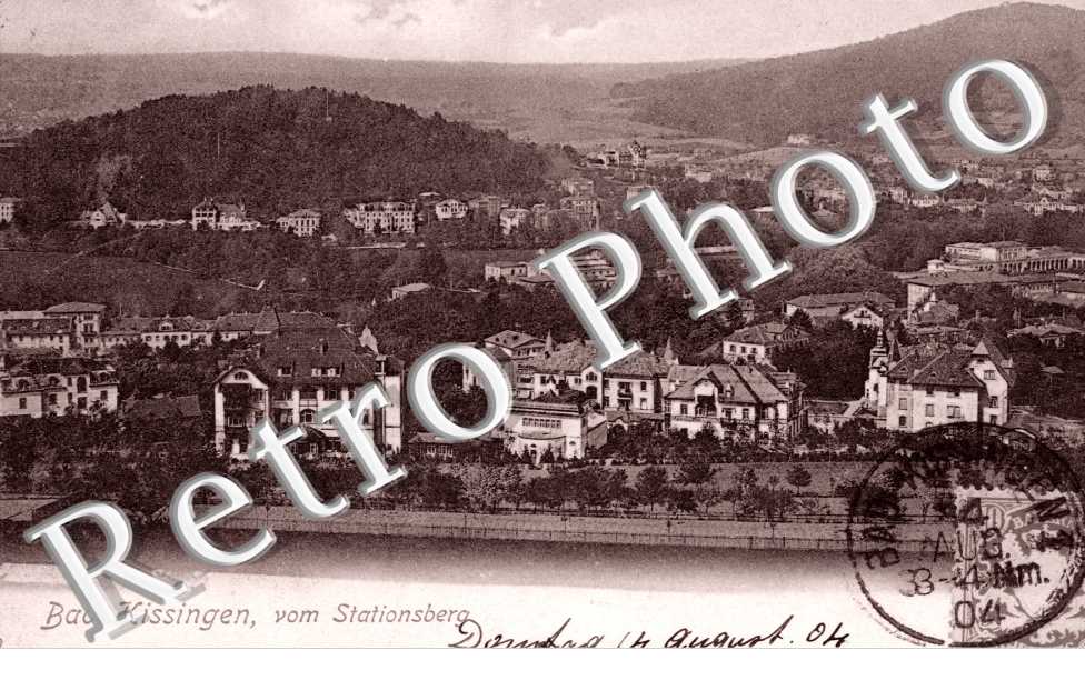 Bad Kissingen vom Stationsberg