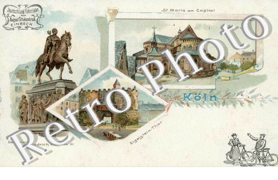 St. Maria am Capitol, Eigelstein Thor, Friedrich Wilheim III