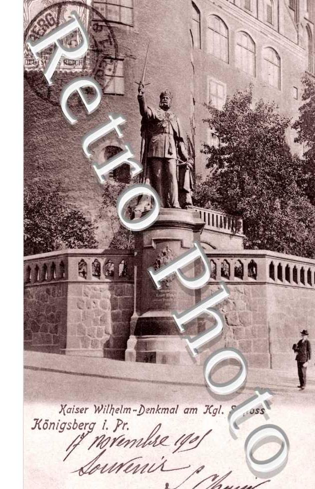 Kaiser Wilhelm Denkmal am Kgl Scholoss