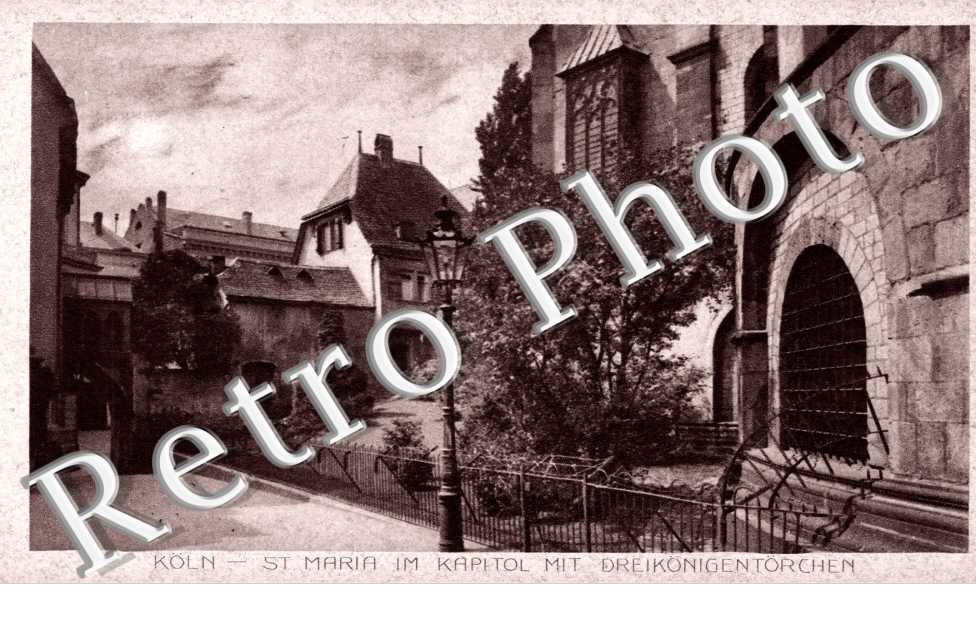 St. Maria im kapitol mit dreikonigentorchien