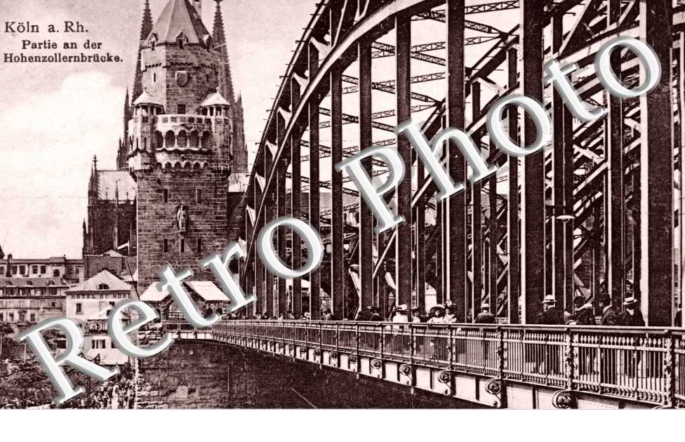 Partie an der Hohenzollernbrucke