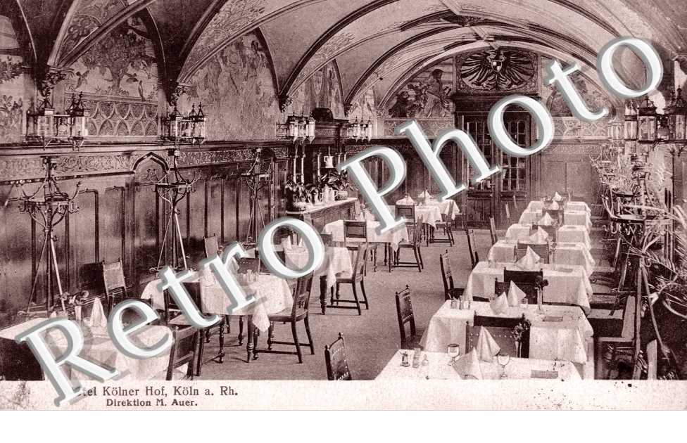 Hotel Kolner Hof, Koln am Rhein Direktion M. Auer