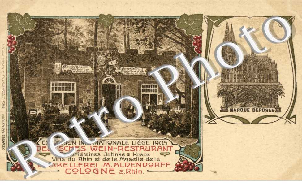Exposition Internationale Liege 1905, Deutsches Wein-Restaurant Junke und KranZ