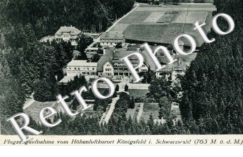 Flugzeugaufnahme vom Hohenluftkurort Konigsfeld