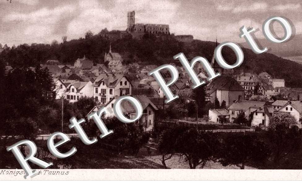 Taunus, Vue Panoramique du Chateau et de la Ville