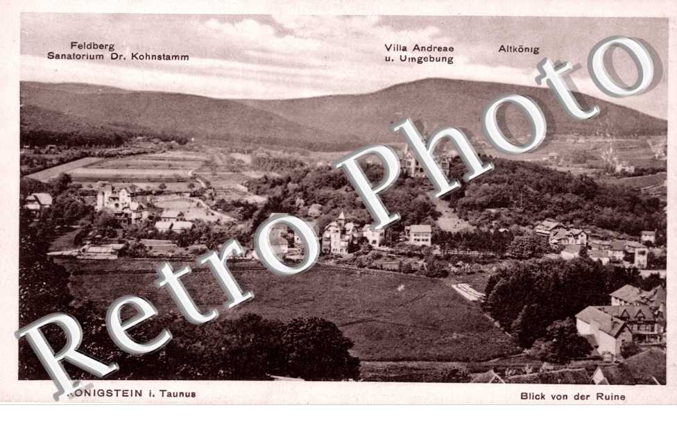 Feldberg Sanatorium Dr. Kohnstamm, Villa Andreae und Umgebung, AltKonig