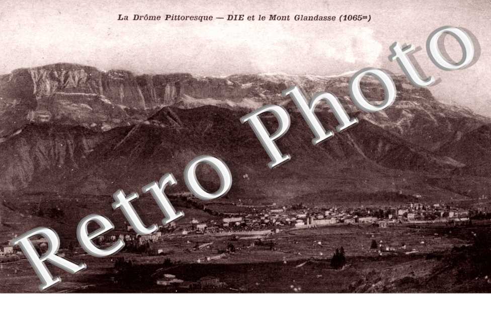 vue generale et le Mont Glandasse