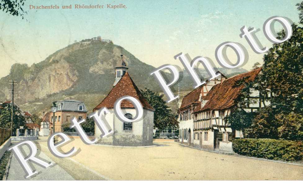 Drachenfels und Rhondorfer Kapelle