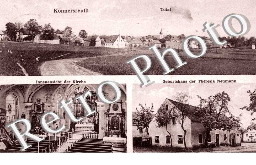 Total, Geburtshaus der Therese Neumann, Innenansicht der Kirche
