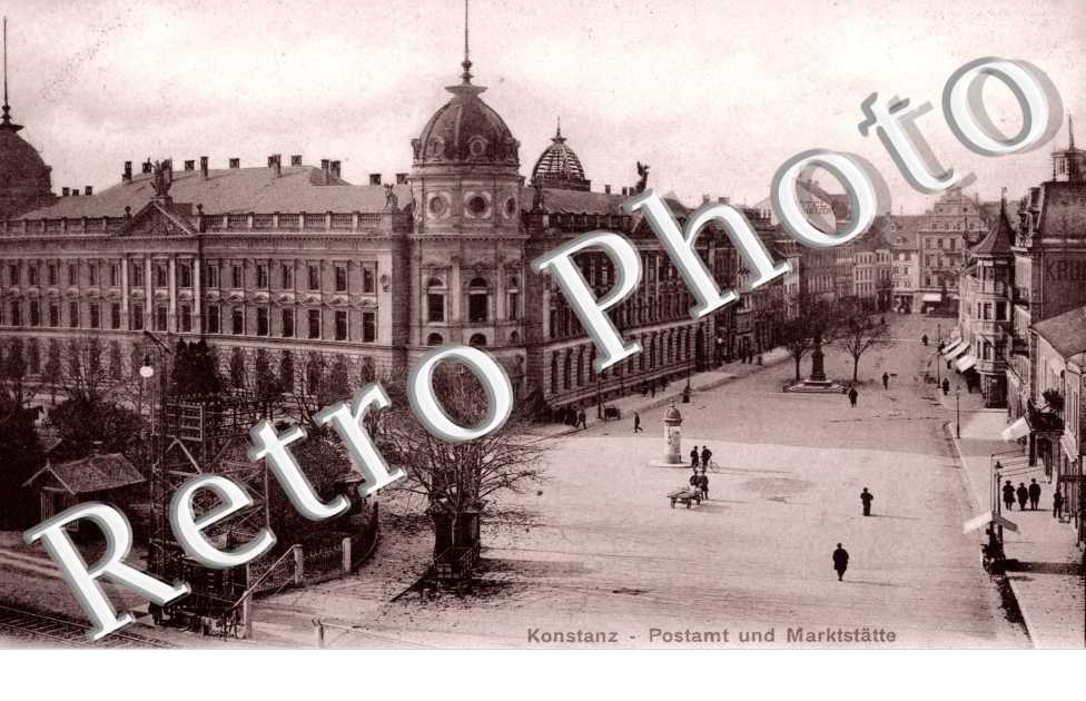 Postamt und Marktstratte