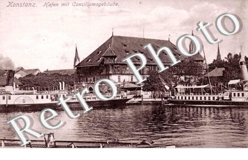 Hafen mit Conciliumsgebaude