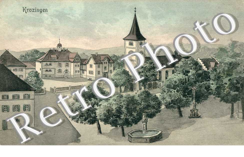 Vue generale et l'Eglise