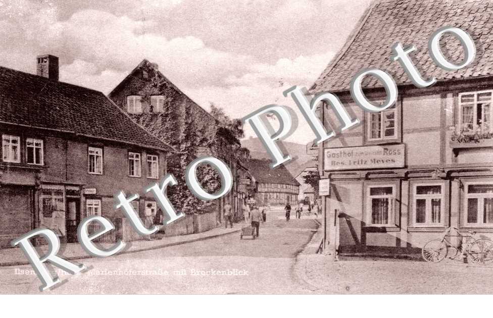 Marienhoferstrasse mit Brockenblick