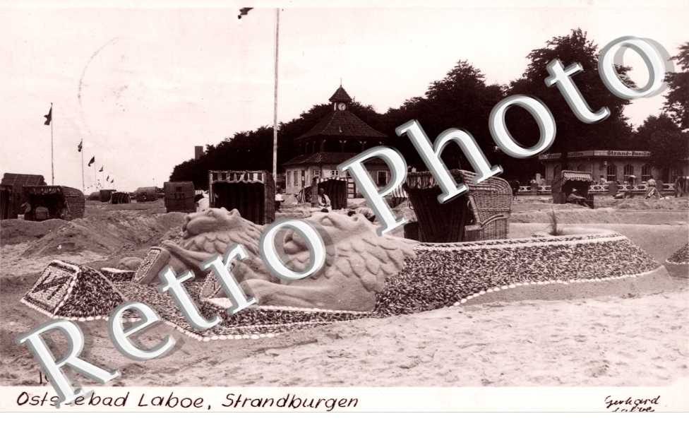 Ostseebad Laboe, Strandburgen