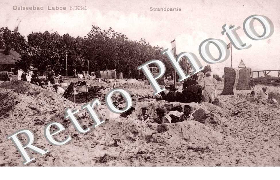 Strandpartie, Ostseebad Laboe