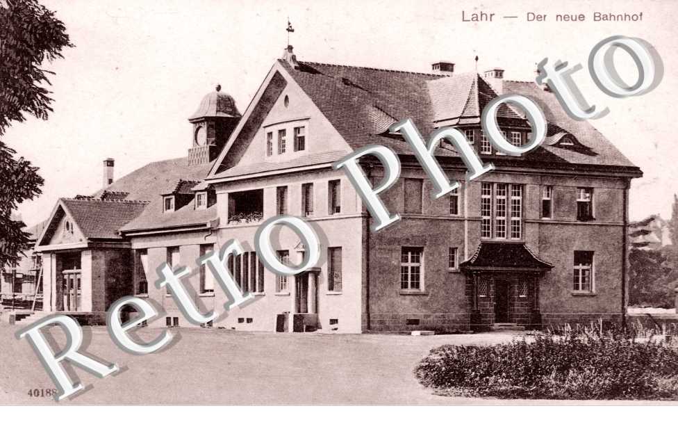 Der neue Bahnhof