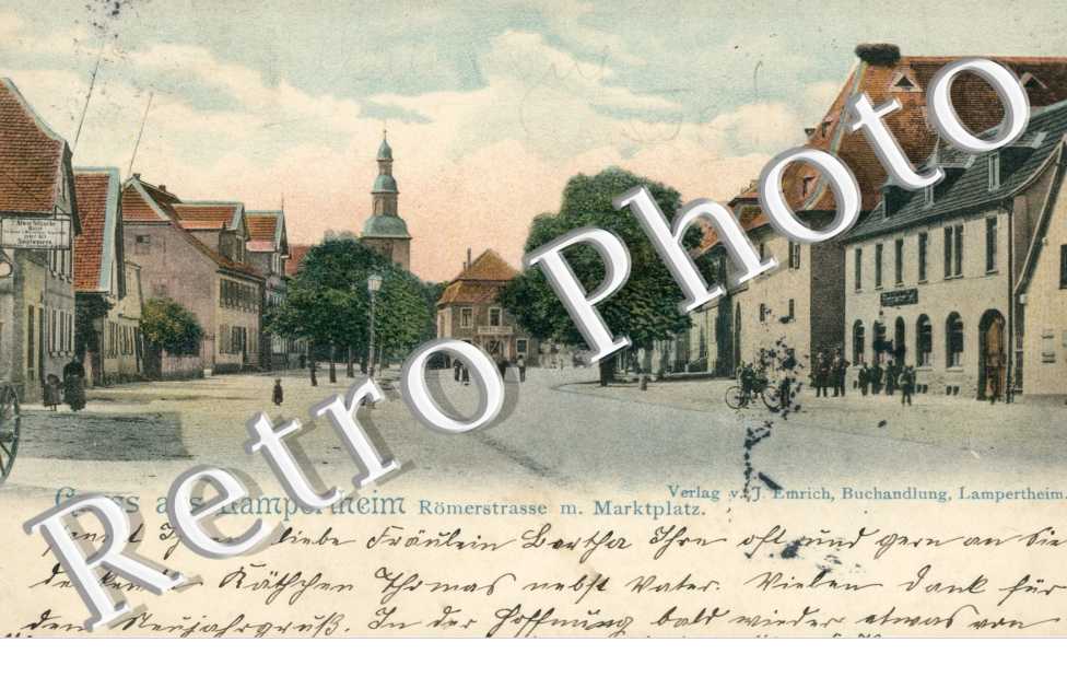 Romerstrasse mit Marktplatz