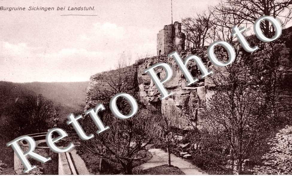 Burgruine sickingen bei Landstuhl