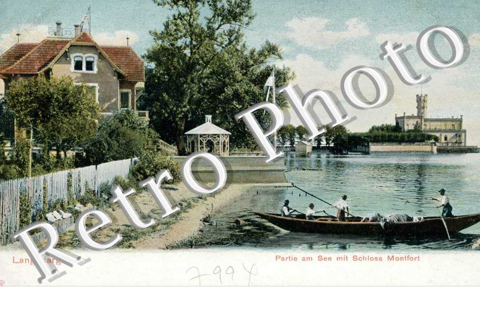 Partie am See mit Schloss Montfort