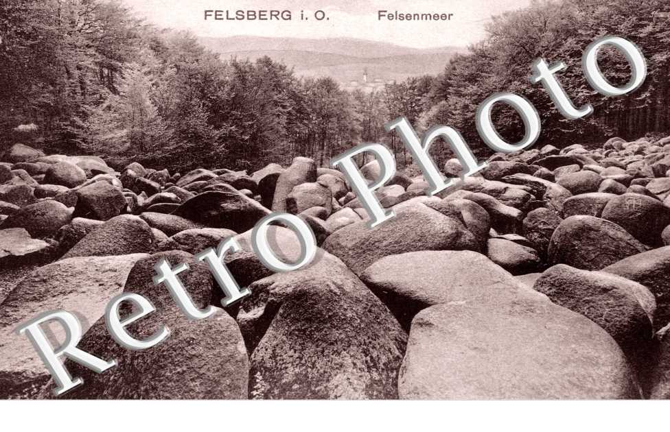 Felsberg, Felsenmeer