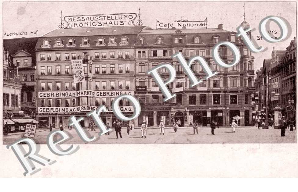 Petersstrasse Cafe National Messausstellung Konigshaus