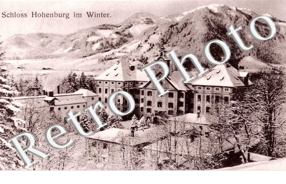 schloss Hohenburg im winter