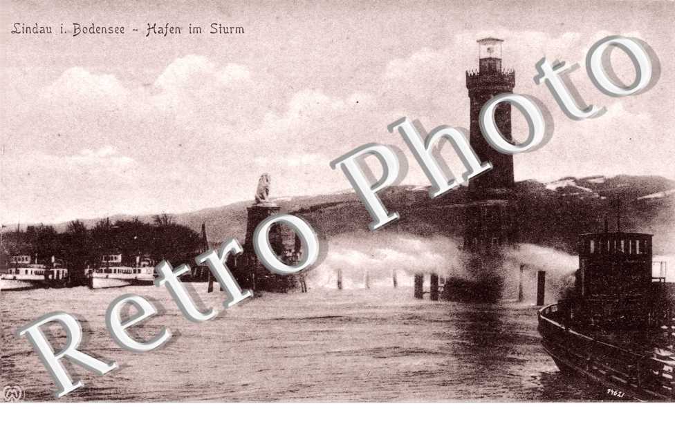 Hafen im Sturm
