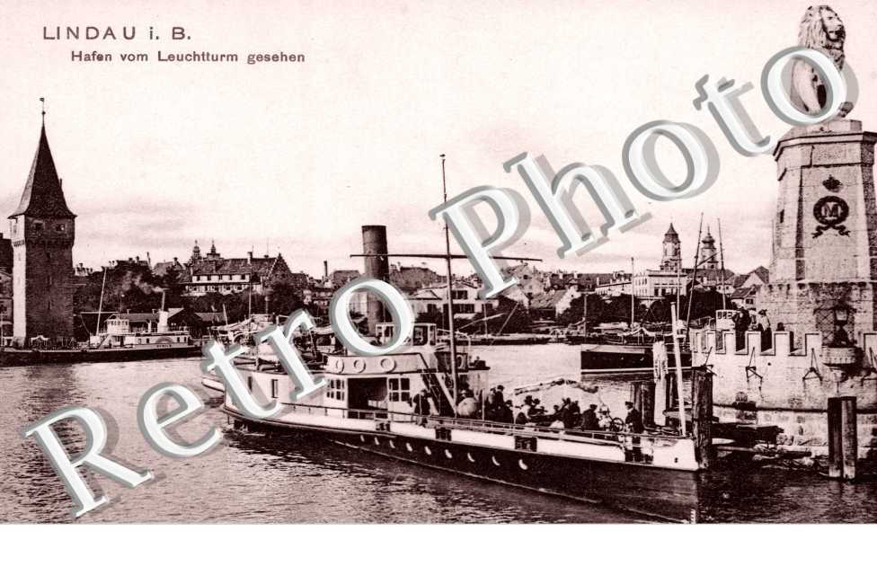 Hafen vom Leuchtturm gesehen