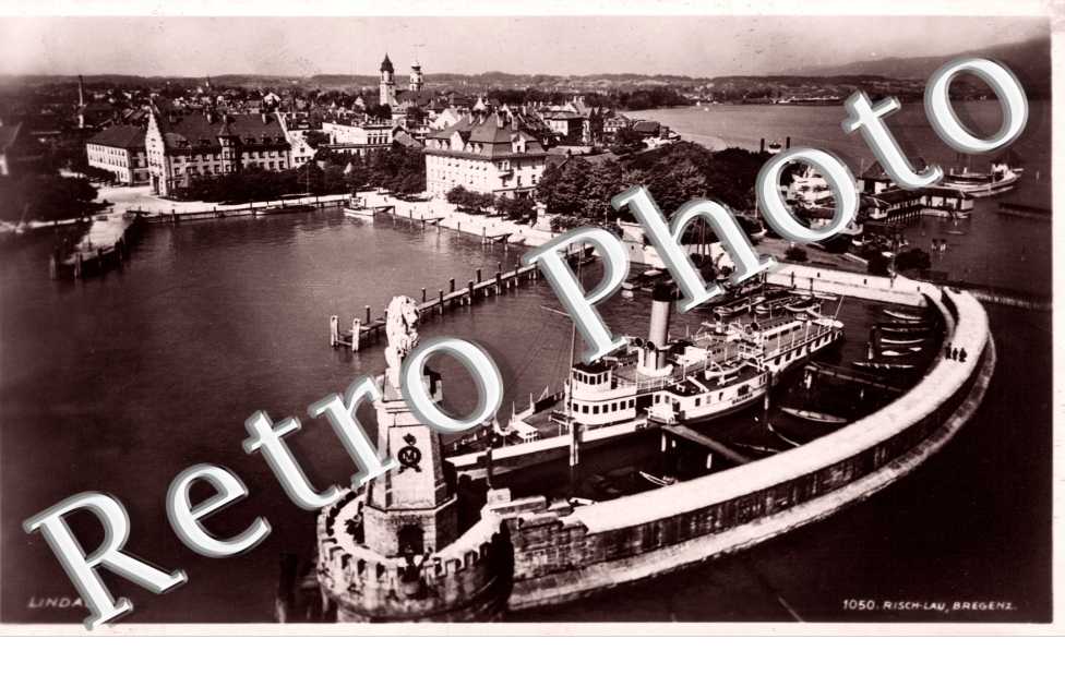 Vue générale du port