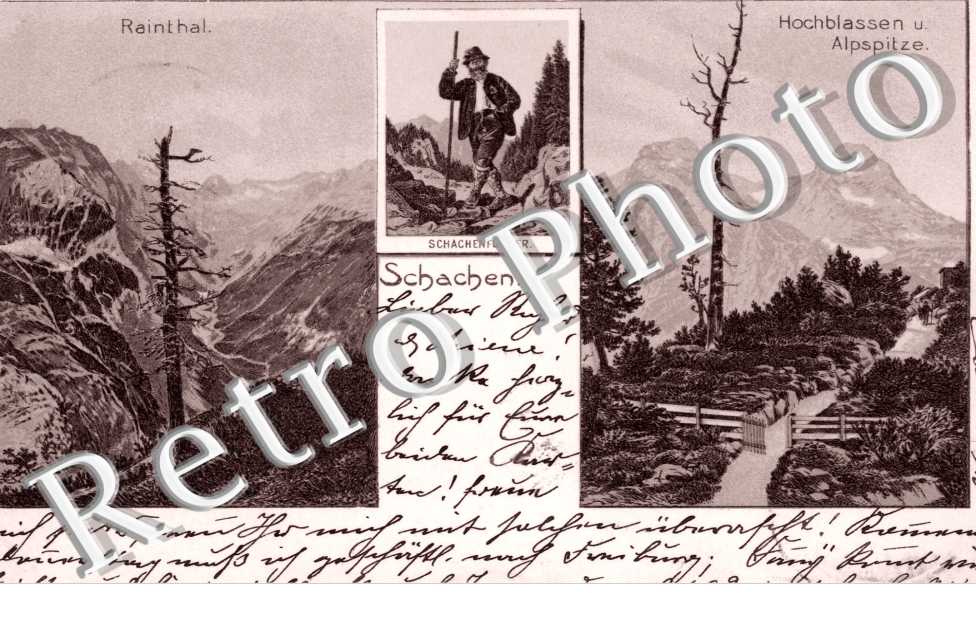 Rainthal, Hochblassen u. Alpspitze