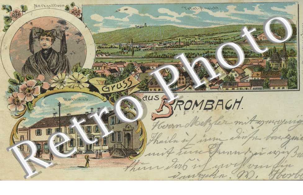 Grus aus Brombach. markgratlerin, totalansicht