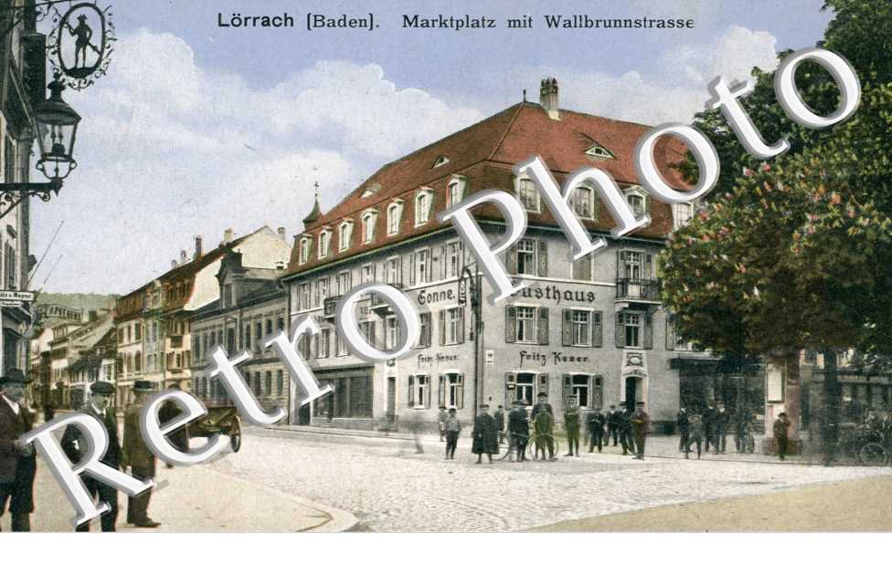 marktplatz mit Wallbrunnstrasse