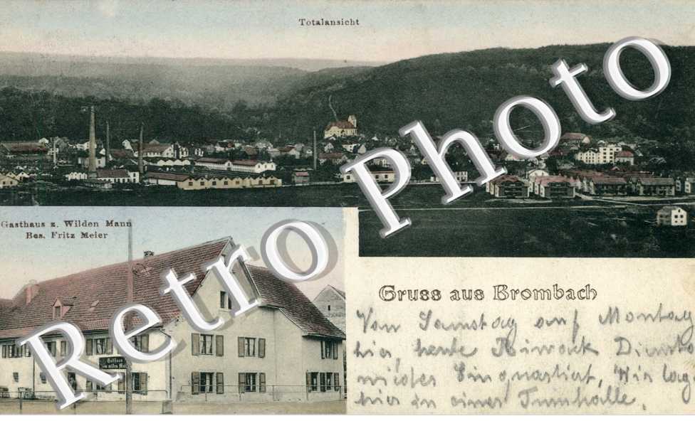 Gruss aus Brombach, Totalansicht