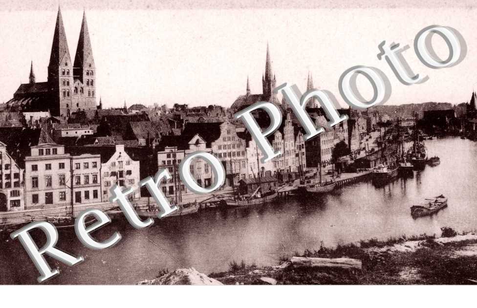 Panorama vom Hafen gesehen