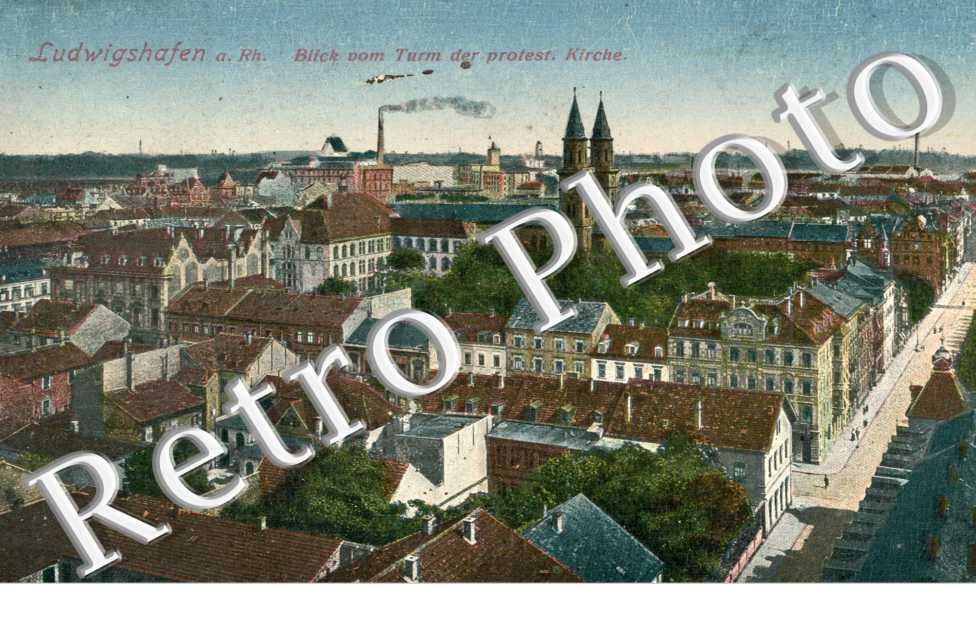 Blick vom Turm Protest Kirche